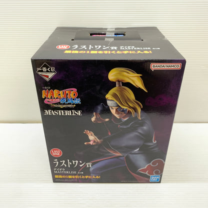 【中古品】 一番くじ NARUTO-ナルト - 疾風伝 風影奪還編 ラストワン賞 デイダラ MASTERLISE フィギュア バンダイ 箱あり 051-260911-YT-04-min 万代Net店