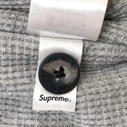 【現状渡し品】【メンズ】 SUPREME シュプリーム 25AW THERMAL LINED ZIP UP FLANNEL SHIRTS ジップアップ フランネルシャツ ジャケット 古着 149-261026-rs-04-fur サイズ：XL カラー：ブルー 万代Net店