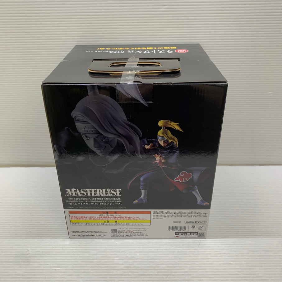 【中古品】 一番くじ NARUTO-ナルト - 疾風伝 風影奪還編 ラストワン賞 デイダラ MASTERLISE フィギュア バンダイ 箱あり 051-260911-YT-04-min 万代Net店