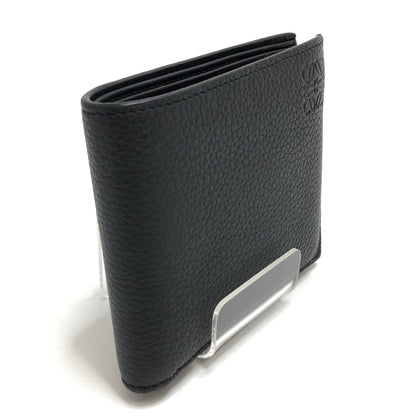 【中古品】【メンズ/レディース】 LOEWE ロエベ C660501X03 バイフォールド コインウォレット 二つ折り 財布 181-261026-rs-05-fur カラー：ブラック 万代Net店