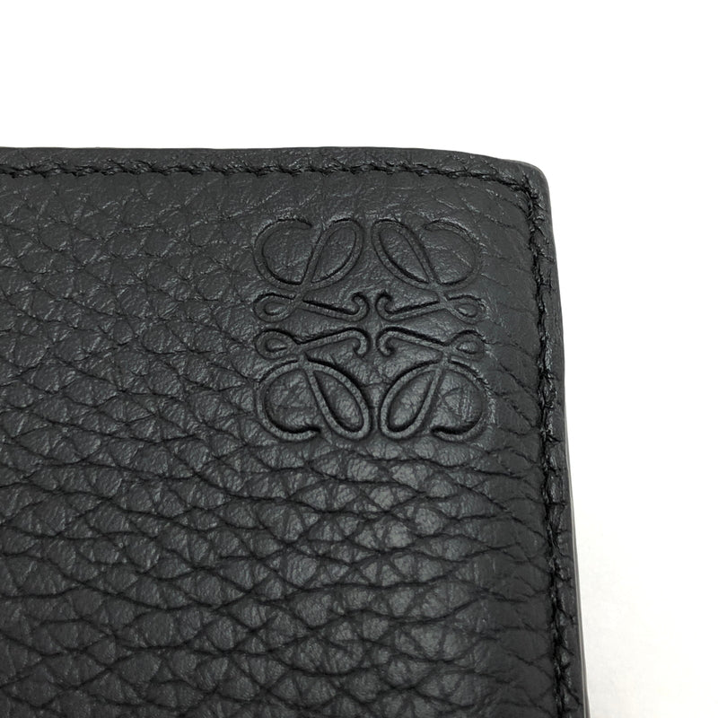 【中古品】【メンズ/レディース】 LOEWE ロエベ C660501X03 バイフォールド コインウォレット 二つ折り 財布 181-261026-rs-05-fur カラー：ブラック 万代Net店