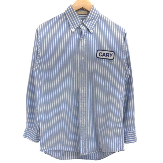 【現状渡し品】【メンズ】 L.L.Bean エルエルビーン 70-80s USA製 オックスフォーシャツ 長袖シャツ ストライプ 古着 ヴィンテージ系 146-250908-rs-06-fur カラー：ブルー/ホワイト 万代Net店