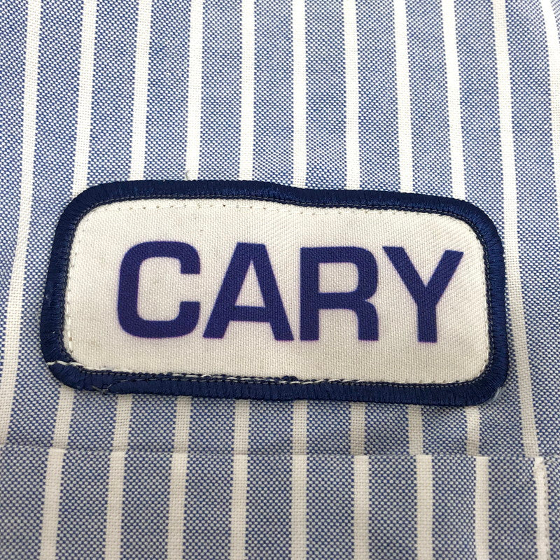 【現状渡し品】【メンズ】 L.L.Bean エルエルビーン 70-80s USA製 オックスフォーシャツ 長袖シャツ ストライプ 古着 ヴィンテージ系 146-250908-rs-06-fur カラー：ブルー/ホワイト 万代Net店