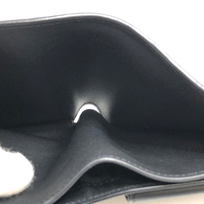 【中古品】【メンズ/レディース】 LOEWE ロエベ C660501X03 バイフォールド コインウォレット 二つ折り 財布 181-261026-rs-05-fur カラー：ブラック 万代Net店