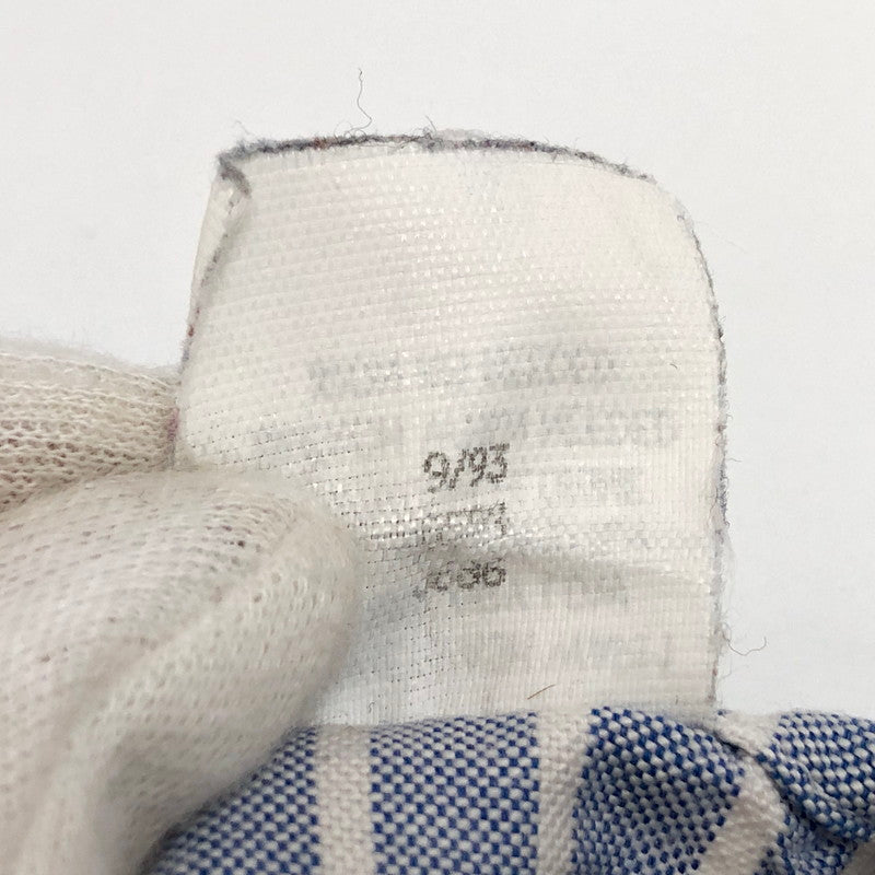 【現状渡し品】【メンズ】 L.L.Bean エルエルビーン 70-80s USA製 オックスフォーシャツ 長袖シャツ ストライプ 古着 ヴィンテージ系 146-250908-rs-06-fur カラー：ブルー/ホワイト 万代Net店