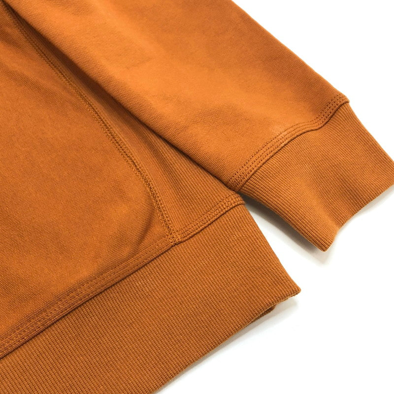 【現状渡し品】【メンズ】 Carhartt カーハート Half Zip American Script Sweat ハーフジップ スウェット 長袖 トップス 142-260219-rs-02-fur サイズ：S カラー：ブラウン 万代Net店