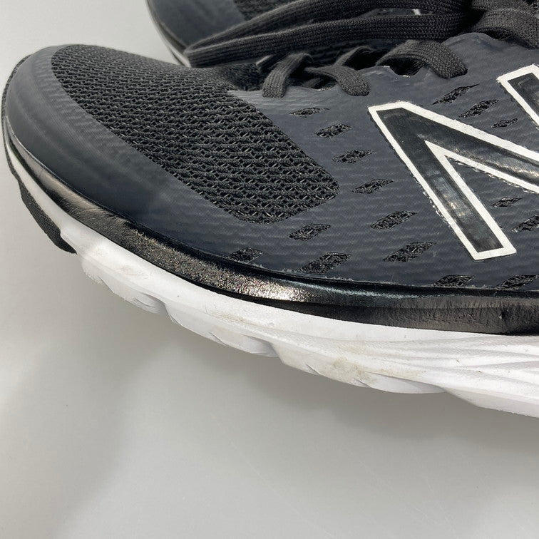 【中古品】【メンズ】 NEW BALANCE ニューバランス M490LB5 ランニングシューズ スニーカー 本体のみ（箱なし） 162-251102-WA-05-iwa サイズ：26 カラー：ブラック系 万代Net店