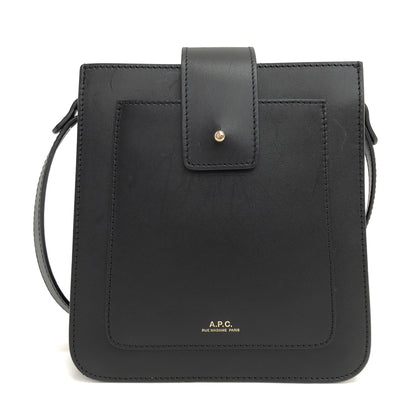 【中古品】【レディース】 A.P.C. アーペーセー ALBANE アルバン ネックポーチ ポシェット ショルダーバッグ 鞄 188-261026-rs-07-fur カラー：ブラック 万代Net店