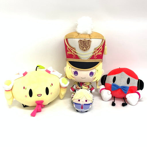 【中古美品】 ホロライブ アキ・ローゼンタール ぬいぐるみ ４点セット 054-260313-mo-05-fur 万代Net店