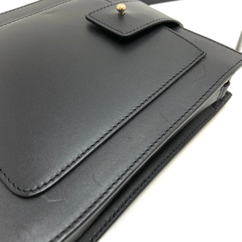 【中古品】【レディース】 A.P.C. アーペーセー ALBANE アルバン ネックポーチ ポシェット ショルダーバッグ 鞄 188-261026-rs-07-fur カラー：ブラック 万代Net店