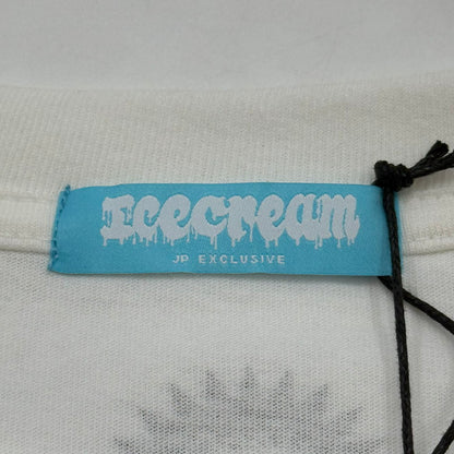 【中古品】【メンズ】 ICE CREAM アイスクリーム FRONT PRINT COTTON T-SHIRT ICEJP253T003 フロントプリントコットンTシャツ 半袖Tシャツ トップス 142-260629-sa-02-fur サイズ：M カラー：ホワイト 万代Net店