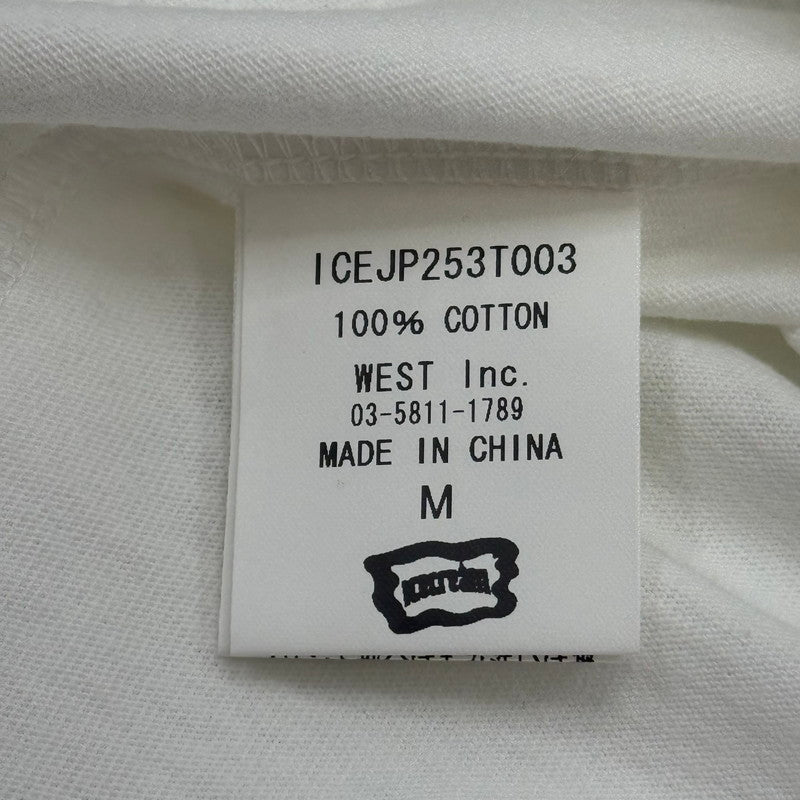 【中古品】【メンズ】 ICE CREAM アイスクリーム FRONT PRINT COTTON T-SHIRT ICEJP253T003 フロントプリントコットンTシャツ 半袖Tシャツ トップス 142-260629-sa-02-fur サイズ：M カラー：ホワイト 万代Net店