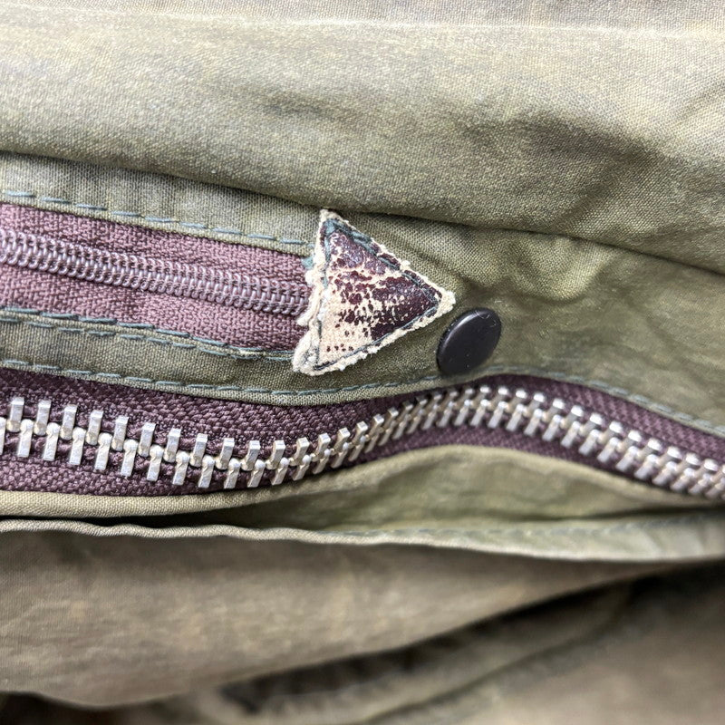 【現状渡し品】【メンズ】 Barbour バーブァー A200 ENGLAND製 1988年製 3ワラント 80S BORDER OILED JACKET 80年代 ボーダー オイルドジャケット アウター 長袖 144-250525-ma-05-izu サイズ：C42/107cm カラー：カーキ系 万代Net店