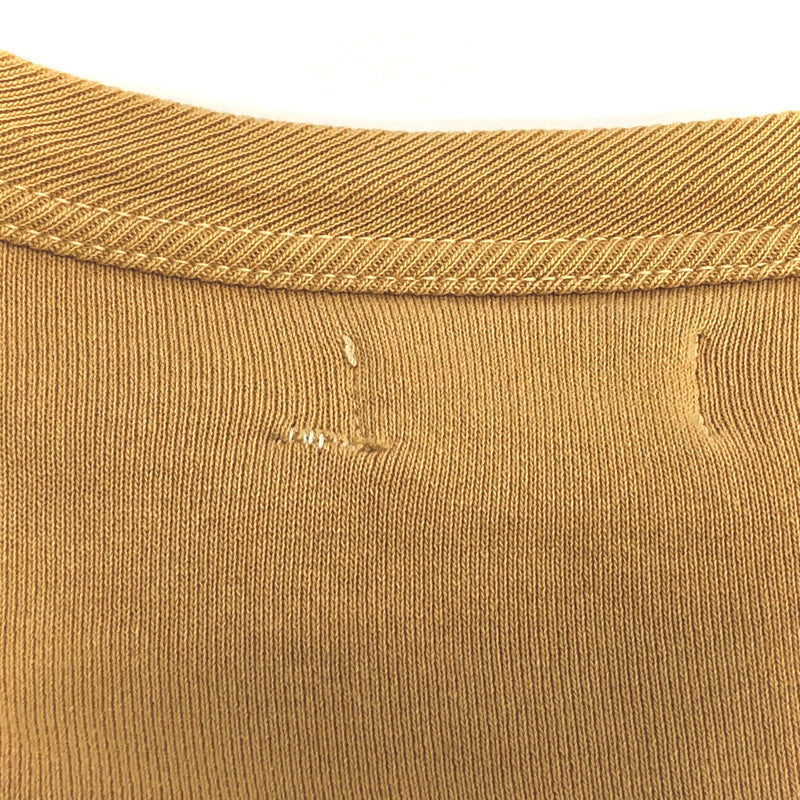 【現状渡し品】【メンズ】 The REAL McCOY'S ザリアルマッコイズ Motorcycle Sweat Buco25th モーターサイクル スウェット トレーナー 長袖 トップス アメカジ系 145-250909-rs-04-fur サイズ：M カラー：マスタード・イエロー系 万代Net店