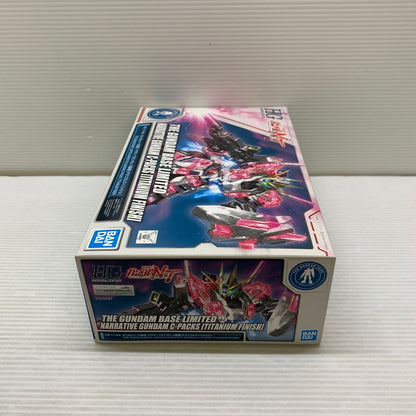 【現状渡し品】 HGUC ナラティブガンダム C装備 チタニウムフィニッシュ ガンプラ 未組立 箱あり バンダイ 058-260817-YT-05-min 万代Net店