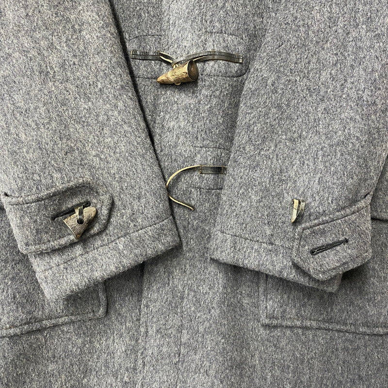 【中古品】【メンズ】 グローバーオール 60-70'S DOLOMITE ドロミテ タグ ダッフルコート 146-251118-ya-01-izu サイズ：USA38 カラー：グレー 万代Net店