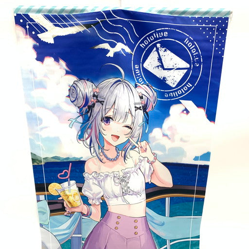 【中古美品】 ホロライブ DMMくじ A賞 天音かなた タペストリー 054-260315-mo-02-fur 万代Net店