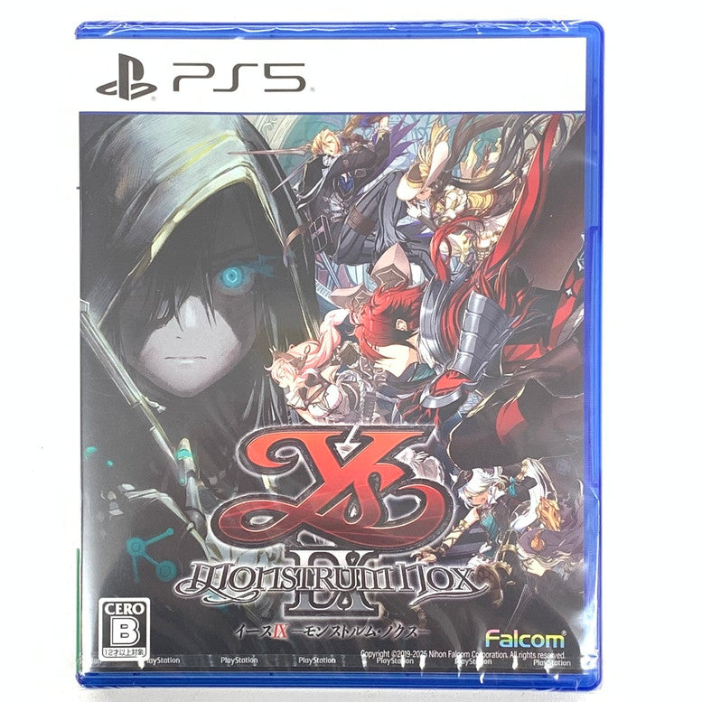 【未使用品】 イースIX -Monstrum NOX- -PS5 ゲーム 026-250923-mo-04-fur 万代Net店