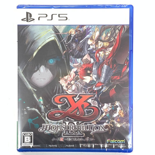 【未使用品】 イースIX -Monstrum NOX- -PS5 ゲーム 026-250923-mo-04-fur 万代Net店