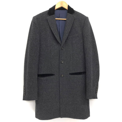 【現状渡し品】【メンズ】 ABAHOUSE アバハウス COAT 0070000004 コート ジャケット アウター 147-240926-rs-06-fur サイズ：3 カラー：ダークグレー 万代Net店