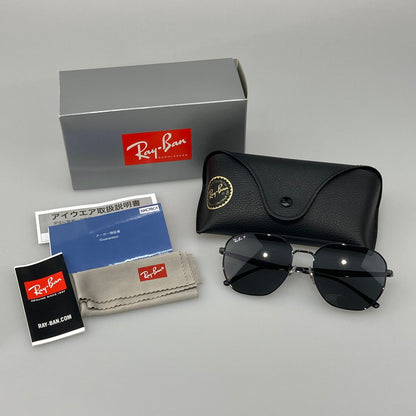 【中古品】【メンズ】 Ray-Ban レイバン RB3724D サングラス BLACK 203-251103-WA-08-iwa サイズ：59□18 145 カラー：ブラック ダークグレー 万代Net店