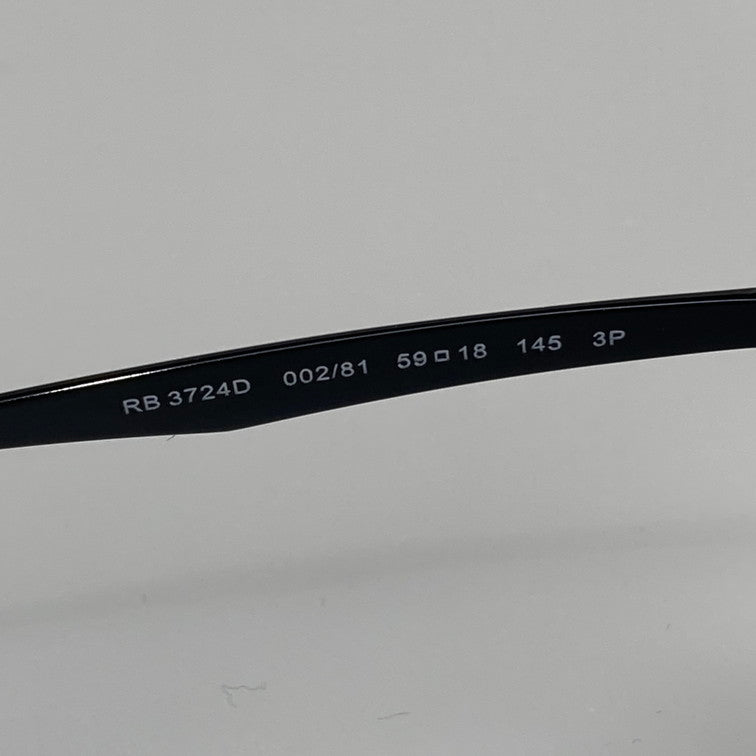 【中古品】【メンズ】 Ray-Ban レイバン RB3724D サングラス BLACK 203-251103-WA-08-iwa サイズ：59□18 145 カラー：ブラック ダークグレー 万代Net店