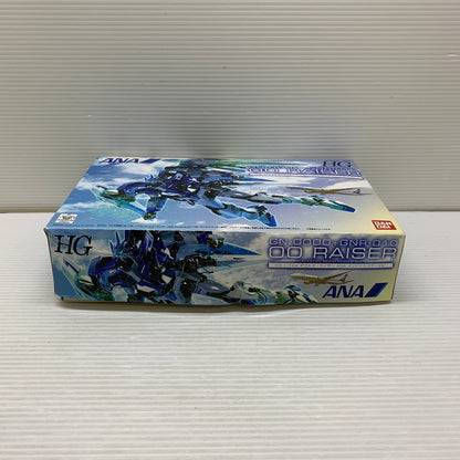 【現状渡し品】 1/144 HG GN-0000+GNR-010 ダブルオーライザー ANA オリジナルカラーVer. ガンプラ 未組立 箱あり バンダイ 058-260817-YT-07-min 万代Net店