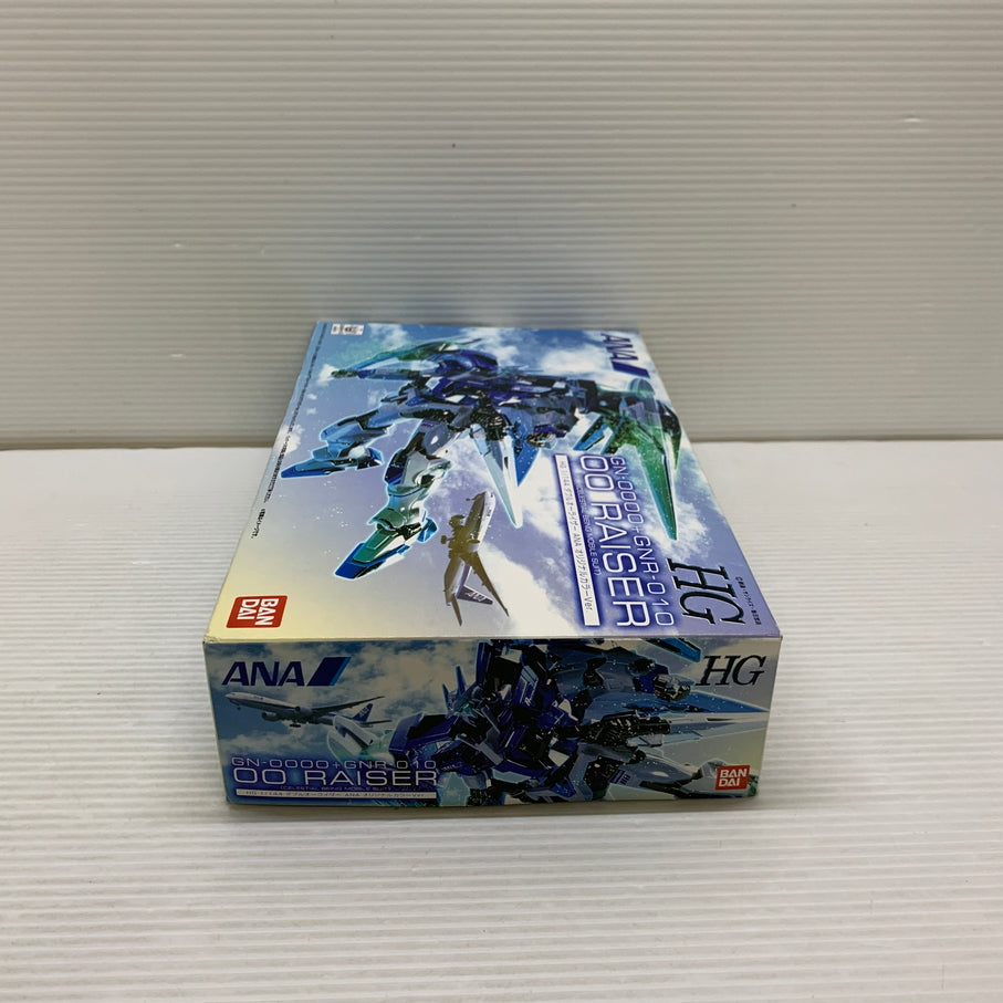 【現状渡し品】 1/144 HG GN-0000+GNR-010 ダブルオーライザー ANA オリジナルカラーVer. ガンプラ 未組立 箱あり バンダイ 058-260817-YT-07-min 万代Net店