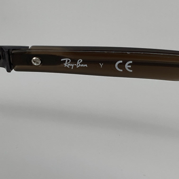 【中古品】【メンズ】 Ray-Ban レイバン RB5297D メガネフレーム 203-251103-WA-09-iwa サイズ：55ロ17-140 カラー：ブラウン系 万代Net店