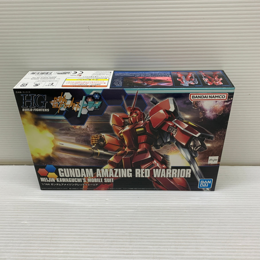 【現状渡し品】 1/144 HGBF ガンダム アメイジングレッドウォーリア ガンプラ 未組立 箱あり バンダイ 058-260817-YT-08-min 万代Net店