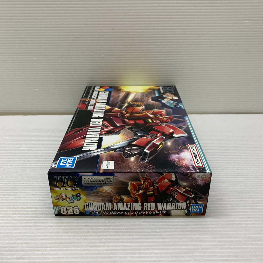 【現状渡し品】 1/144 HGBF ガンダム アメイジングレッドウォーリア ガンプラ 未組立 箱あり バンダイ 058-260817-YT-08-min 万代Net店
