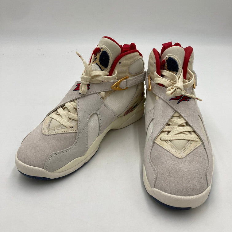 【中古美品】【メンズ】 NIKE ナイキ SOLEFLY × NIKE FJ2850-107 AIR JORDAN ８ RETRO SP MI CASA ES SU CASA 靴 スニーカー 160-250628-NS-04-iwa サイズ：27.5cm カラー：メタリック ゴールド-フォシル-バーシティー レッド 万代Net店