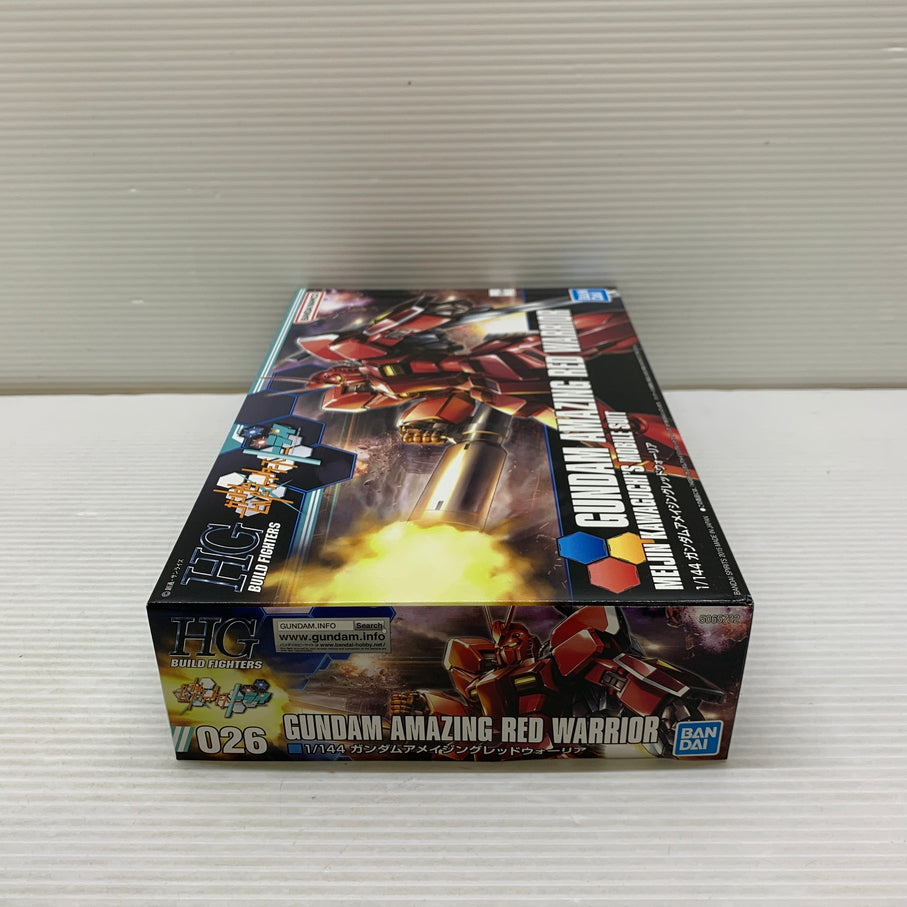 【現状渡し品】 1/144 HGBF ガンダム アメイジングレッドウォーリア ガンプラ 未組立 箱あり バンダイ 058-260817-YT-08-min 万代Net店