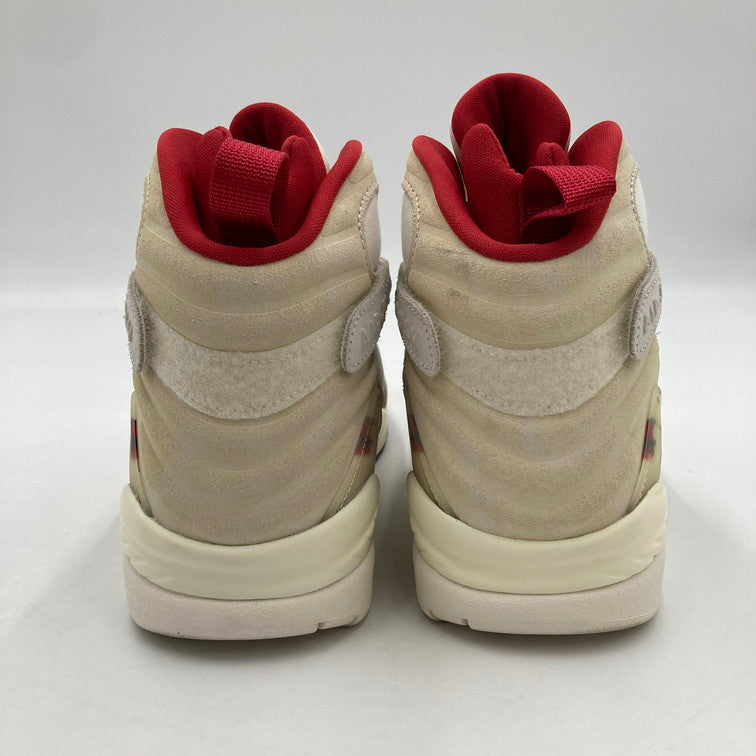 【中古美品】【メンズ】 NIKE ナイキ SOLEFLY × NIKE FJ2850-107 AIR JORDAN ８ RETRO SP MI CASA ES SU CASA 靴 スニーカー 160-250628-NS-04-iwa サイズ：27.5cm カラー：メタリック ゴールド-フォシル-バーシティー レッド 万代Net店