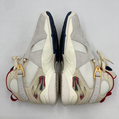 【中古美品】【メンズ】 NIKE ナイキ SOLEFLY × NIKE FJ2850-107 AIR JORDAN ８ RETRO SP MI CASA ES SU CASA 靴 スニーカー 160-250628-NS-04-iwa サイズ：27.5cm カラー：メタリック ゴールド-フォシル-バーシティー レッド 万代Net店