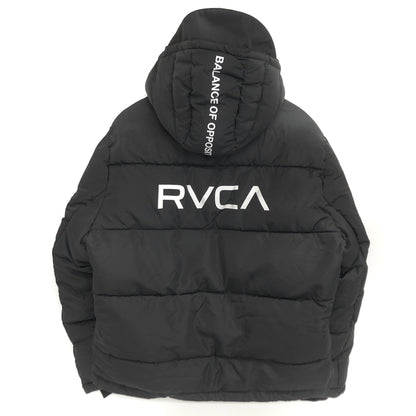 【中古品】【メンズ】 RVCA ルーカ PUFFER JACKET BE042767 パファージャケット 中綿 アウター 142-261028-rs-01-fur サイズ：M カラー：ブラック 万代Net店
