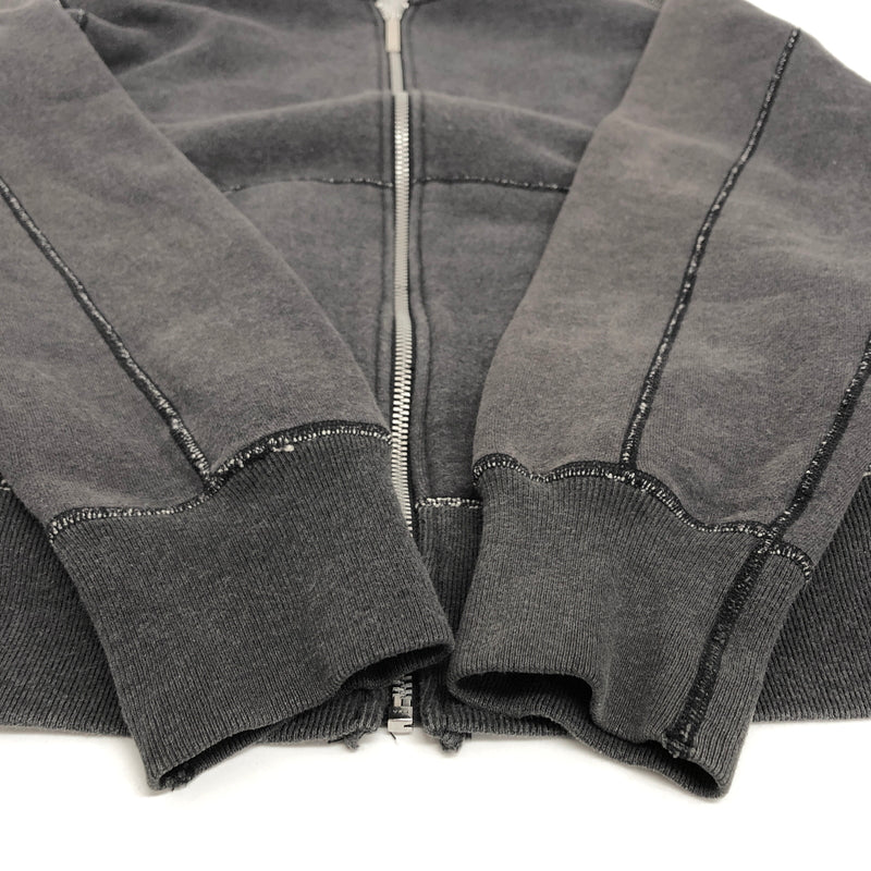 【中古品】【メンズ】 PAUL SMITH ポール・スミス RED EAR ジップスウェット ブルゾン 長袖 トップス 古着 141-261028-rs-02-fur サイズ：M カラー：チャコール系 万代Net店