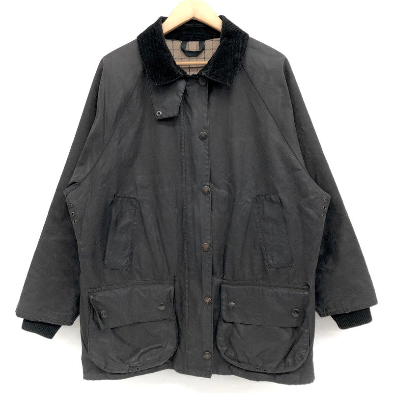 【ジャンク品】【メンズ】 Barbour バーブァー BEDALE ビデイルジャケット オイルドジャケット ワックス アウター ヴィンテージ系 141-250124-rs-01-fur サイズ：不明 カラー：ブラック 万代Net店