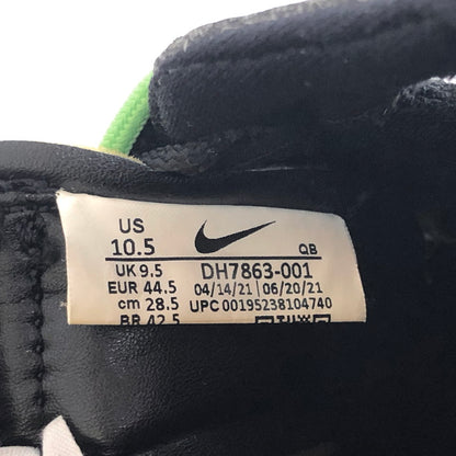 【中古品】【メンズ】 NIKE ナイキ × Off-White オフホワイト BLAZER LOW 77 "Black and Electro Green" DH7863-001 ブレーザー ロー スニーカー シューズ 靴 160-250609-rs-06-fur サイズ：28.5cm US 10.5 カラー：ブラック/グリーン 万代Net店