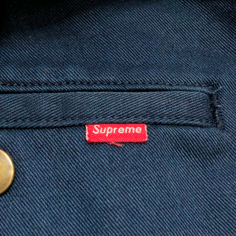 【中古品】【メンズ】 SUPREME シュプリーム WORK PANTS ワークパンツ ボトムス 古着 149-261028-rs-03-fur サイズ：36 カラー：ネイビー 万代Net店