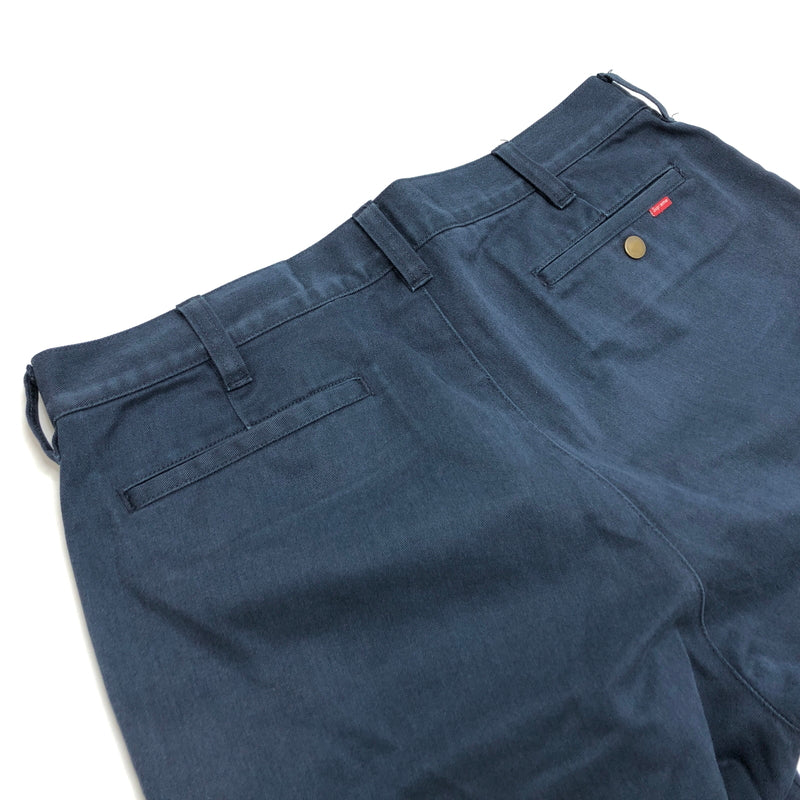 【中古品】【メンズ】 SUPREME シュプリーム WORK PANTS ワークパンツ ボトムス 古着 149-261028-rs-03-fur サイズ：36 カラー：ネイビー 万代Net店