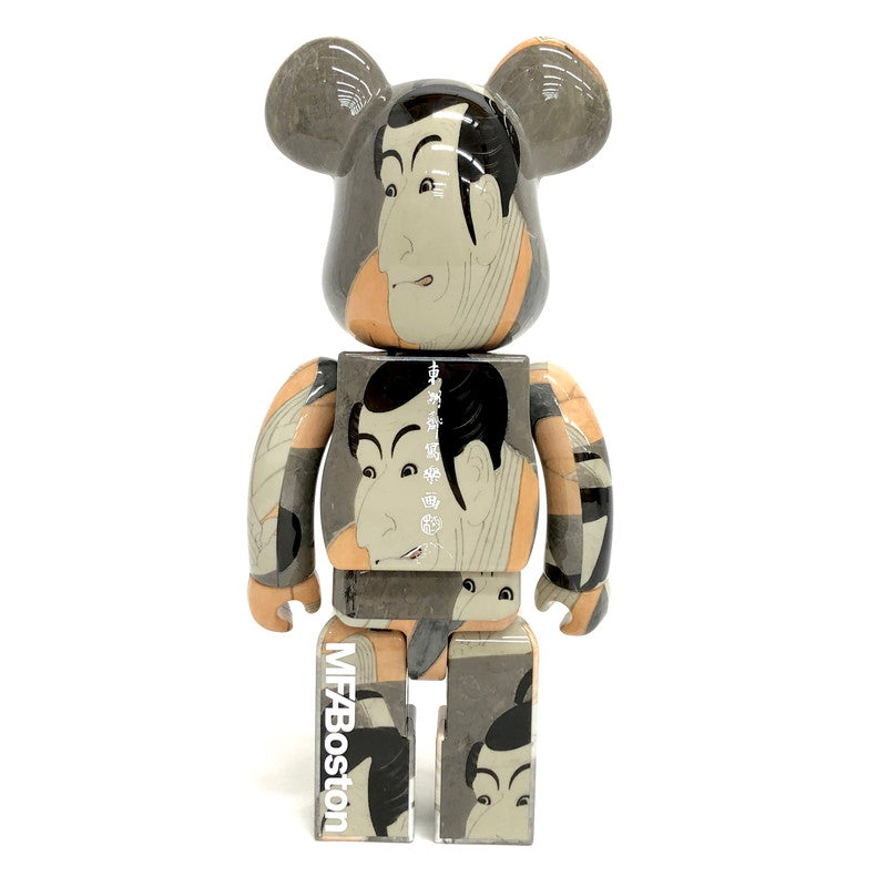 BE@RBRICK 東洲斎写楽 中古品】 BE@RBRICK × 東洲斎写楽 ベアブリック 市川鰕蔵の竹村定之進