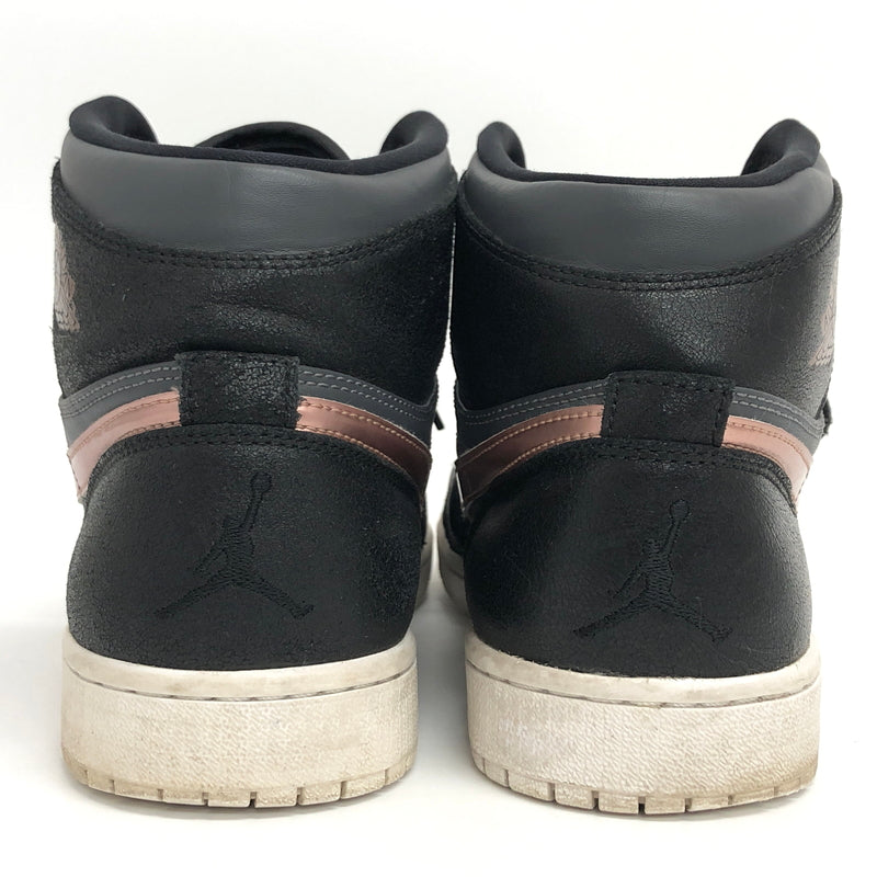 【現状渡し品】【メンズ】 NIKE ナイキ AIR JORDAN 1 RETRO HIGH 332550-016 エアジョーダン1 レトロ ハイ スニーカー シューズ 靴 160-261028-rs-06-fur サイズ：27.5cm US9.5 カラー：ブラック/ブロンズメダル 万代Net店