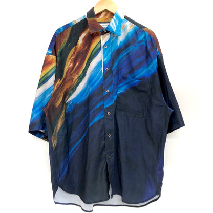【中古品】【メンズ】 MAISON SPECIAL メゾンスペシャル ideas and PAINTING 11231311230 アイデアズ アンド ペインティング 半袖 シャツ トップス 140-260804-rs-02-fur カラー：マルチカラー 万代Net店
