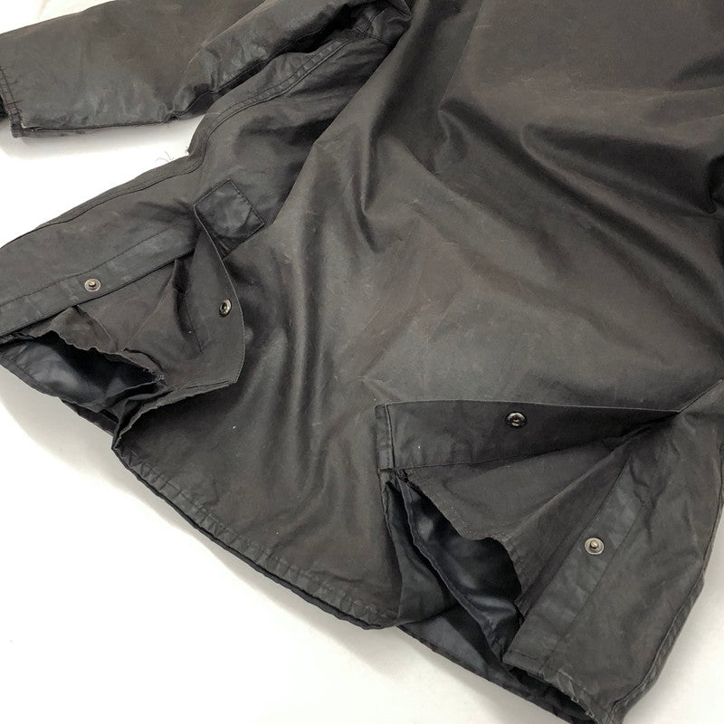 【ジャンク品】【メンズ】 Barbour バーブァー BEDALE ビデイルジャケット オイルドジャケット ワックス アウター ヴィンテージ系 141-250124-rs-01-fur サイズ：不明 カラー：ブラック 万代Net店