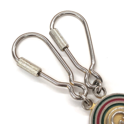 【ジャンク品】【メンズ/レディース】 GUCCI グッチ シェリーライン キーホルダー キーリング GGロゴ アクセサリー 182-240927-rs-03-fur カラー：ゴールド 万代Net店