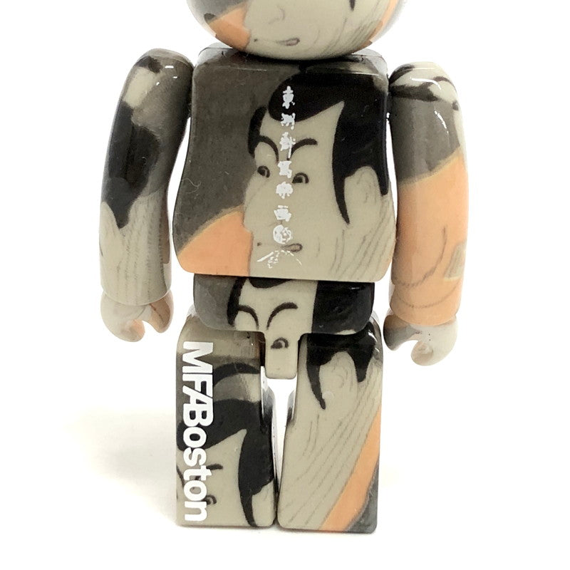 武蔵丸断髪式の写真の置物 中古品】 BE@RBRICK × 東洲斎写楽 ベアブリック 市川鰕蔵の竹村定之進