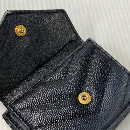 【現状渡し品】【メンズ/レディース】 SAINT LAURENT サンローラン TGN505118 タイニーウォレット 財布 181-260812-cs-14-izu カラー：ネイビー系 万代Net店