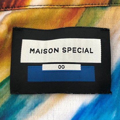 【中古品】【メンズ】 MAISON SPECIAL メゾンスペシャル ideas and PAINTING 11231311230 アイデアズ アンド ペインティング 半袖 シャツ トップス 140-260804-rs-02-fur カラー：マルチカラー 万代Net店