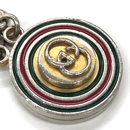 【ジャンク品】【メンズ/レディース】 GUCCI グッチ シェリーライン キーホルダー キーリング GGロゴ アクセサリー 182-240927-rs-03-fur カラー：ゴールド 万代Net店